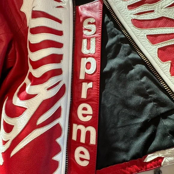 Supreme Leather Bones Jacket - Picture 10 of 14